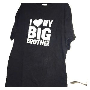 I love my big brother tee shirt